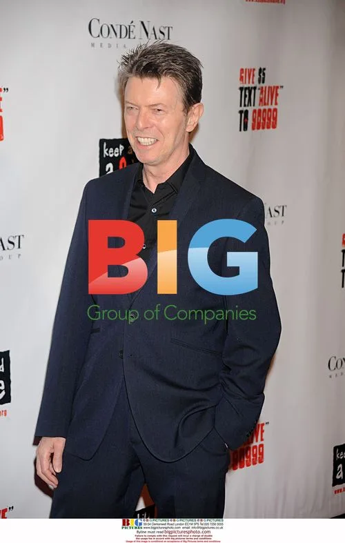David Bowie at Black Ball Event