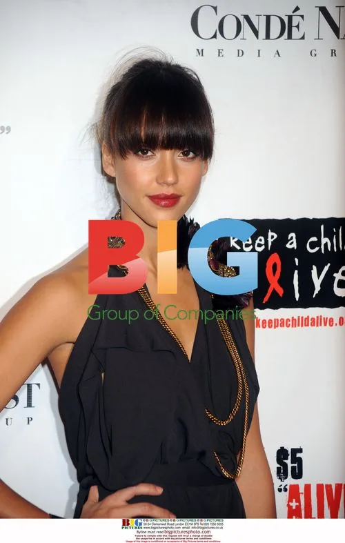 Jessica Alba at Keep A Child Alive's Black Ball