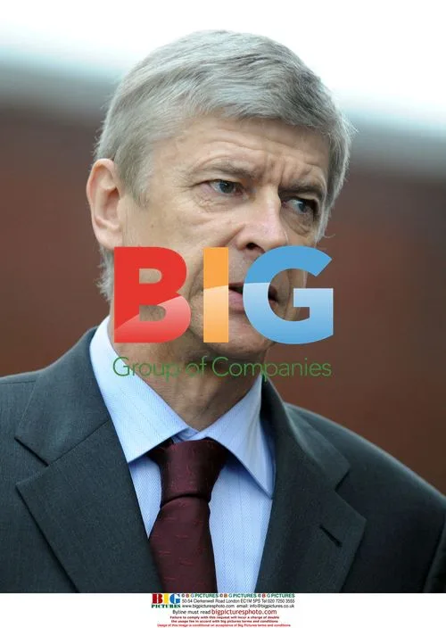Arsene Wenger at Stoke City vs Arsenal match