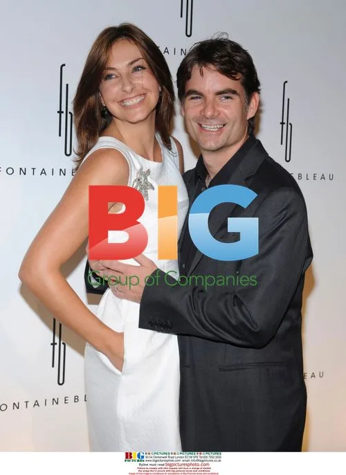 Jeff Gordon and Ingrid Vandebosch at Fontainebleau Miami Beach