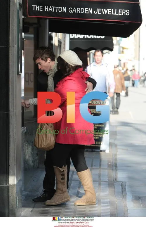 Big Brother 2008 Couple Luke and Becks Shop in London
