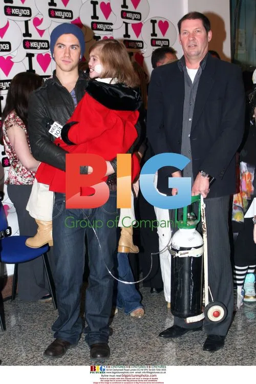 Richard Fleeshman and Kirsty at Christmas Lights