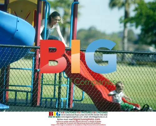 Sheryl Crowe and son Wyatt visit Perth playground
