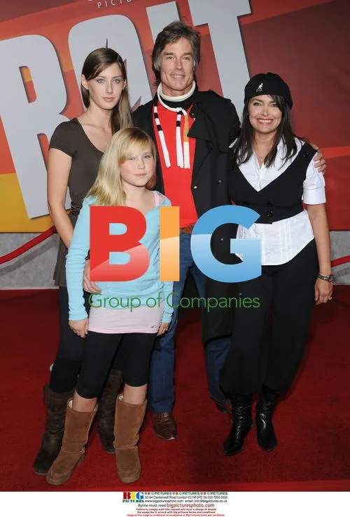 Ronn Moss and Family at Bolt Premiere