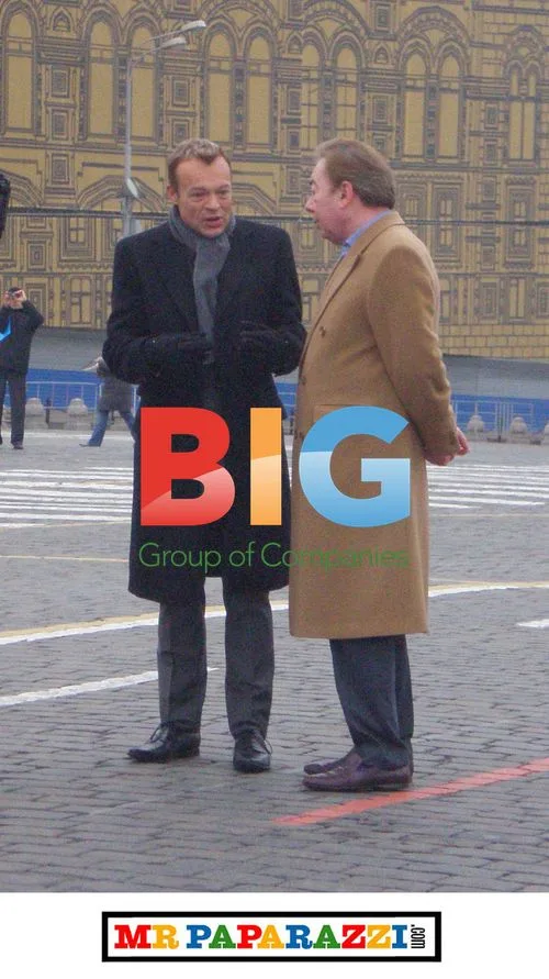 Graham Norton & Sir Andrew Lloyd Webber in Moscow