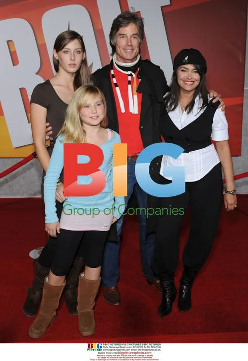Ronn Moss and Family at 'Bolt' Premiere