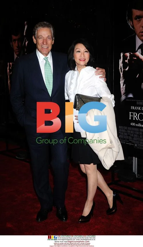 Maury Povich and Connie Chung at 'Frost/Nixon' Premiere