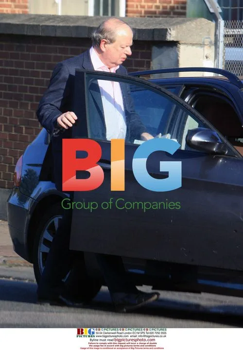 John Sergeant leaving home for Strictly rehearsal