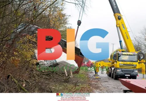 Accident Involving German Bus and Delivery Van in Belgium