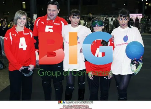 The Cheeky Girls' Goalball Awareness Stunt