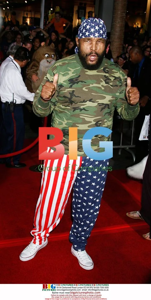 Mr T at Bolt Premiere