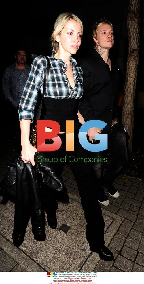 Liam Gallagher and Nicole Appleton dine at Nobu