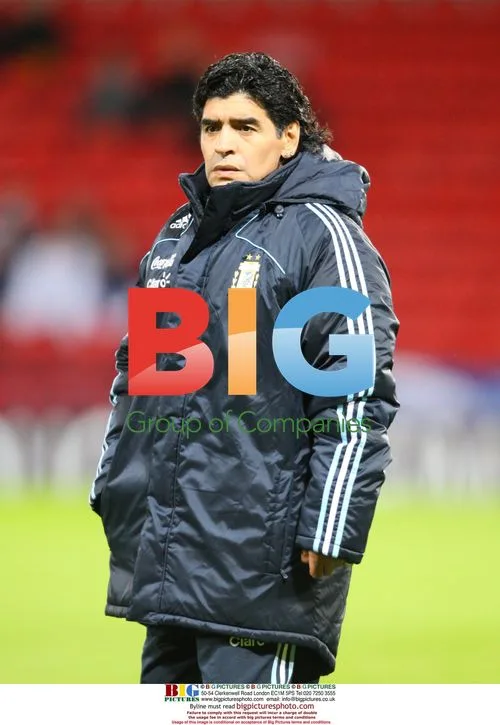 Diego Maradona as new Argentina manager