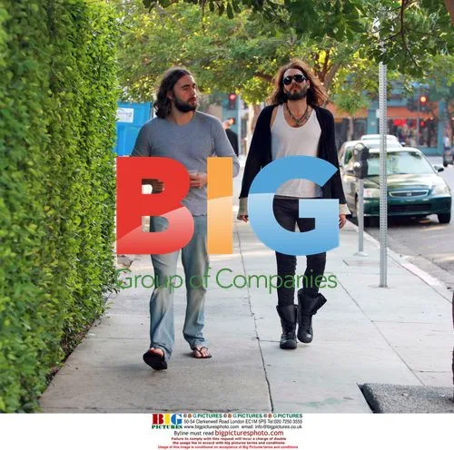 Russell Brand and Will Ferrell Arrive
