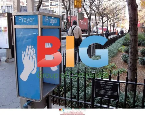 Prayer Booth Art Installation in New York