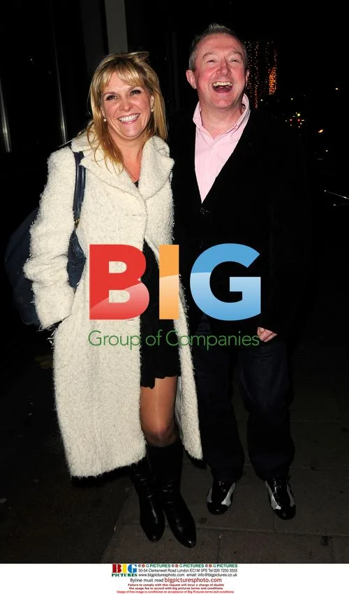 Louie Walsh and Vocal Coach Leave Mayfair Restaurant