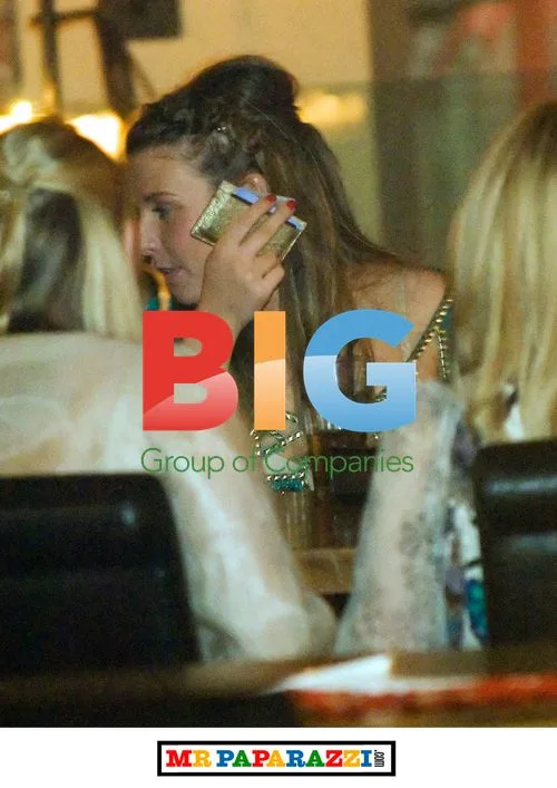 Coleen Rooney Drinks with Friends