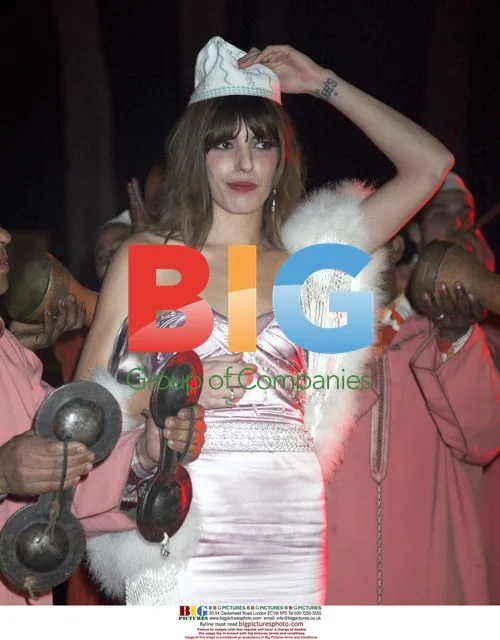 Lou Doillon at Dior party in Marrakech