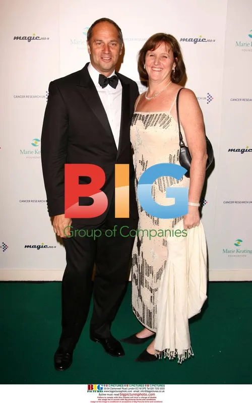 Steve Redgrave and wife at Ronan Keating's ball