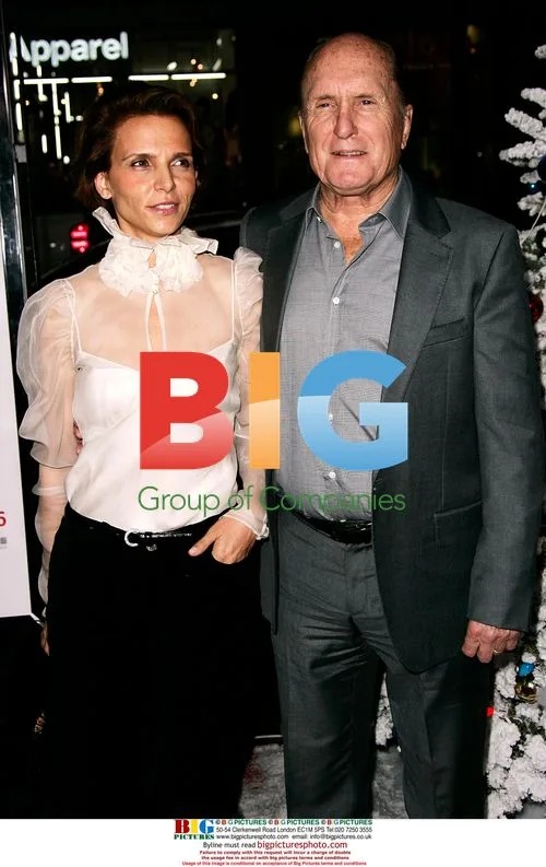 Robert Duvall and Luciana Pedraza at 'Four Christmases' Premiere
