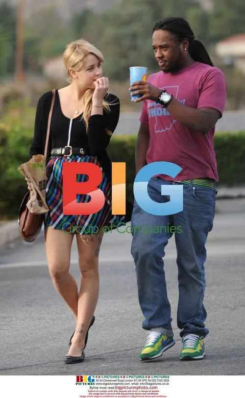 Peaches Geldof and Max Drummey Spotted Before Vegas