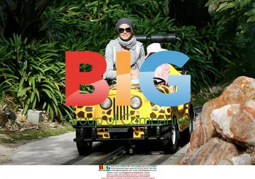 Heidi Klum and Kids at Legoland