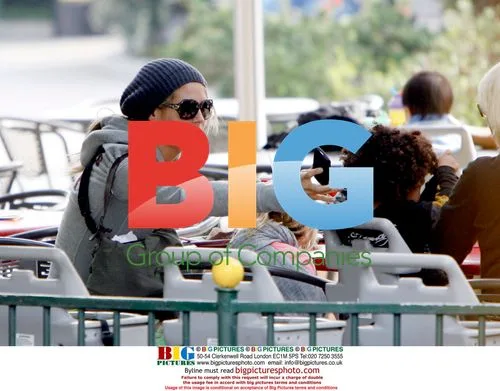 Heidi Klum at Legoland with Kids