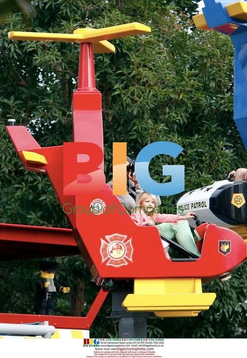 Heidi Klum and Kids at Legoland