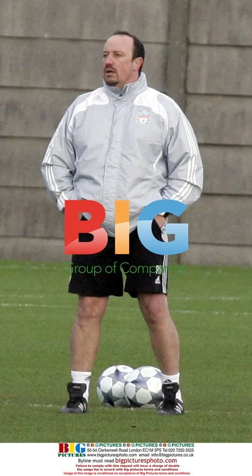 Liverpool players train in Merseyside