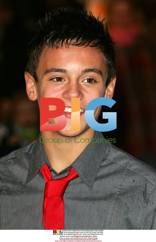 Tom Daley at Madagascar Premiere