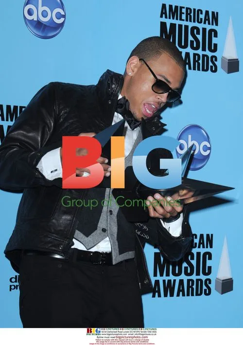 Chris Brown at 2008 American Music Awards