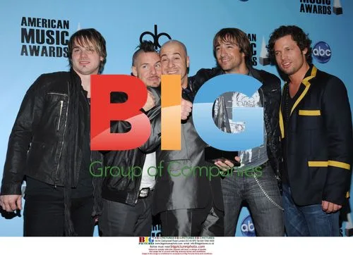 Daughtry arrives at 2008 AMAs