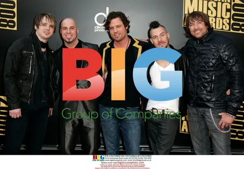 DAUGHTRY at 2008 AMA Awards Press Room