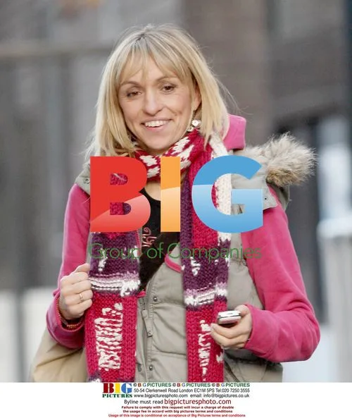 Michaela Strachan leaves GMTV in London