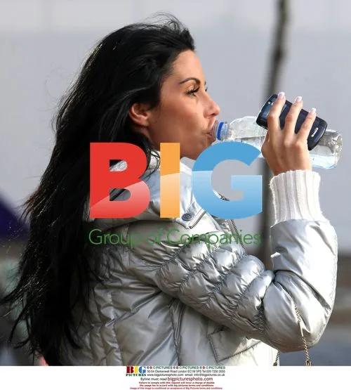 Katie Price Leaving 'This Morning' Studios