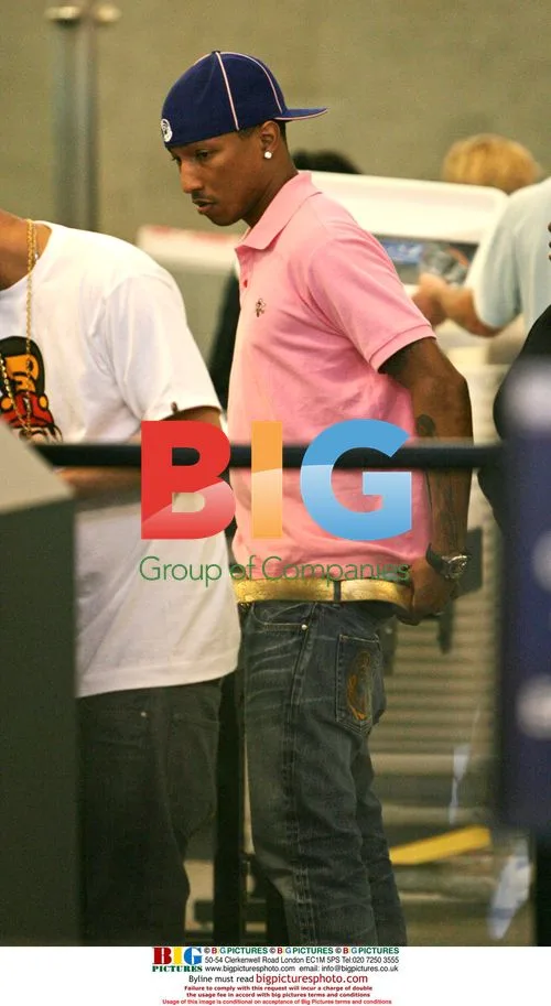 Pharrell Williams at LAX