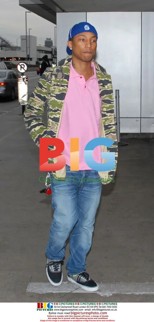 Pharrell Williams at LAX