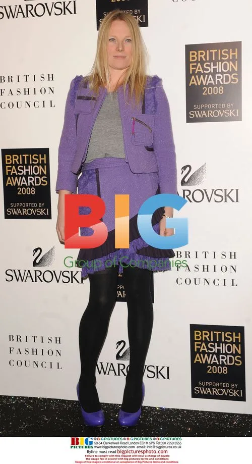 Luella Bartley at British Fashion Awards 2008