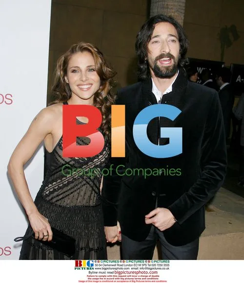 Elsa Pataky and Adrien Brody at "Cadillac Records" Premiere