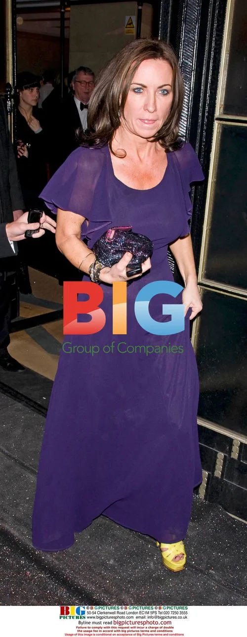 Meg Mathews at British Fashion Awards 2008