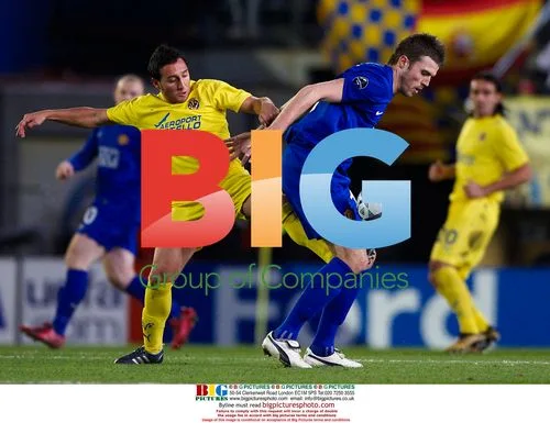 Villarreal v Manchester United Champions League match