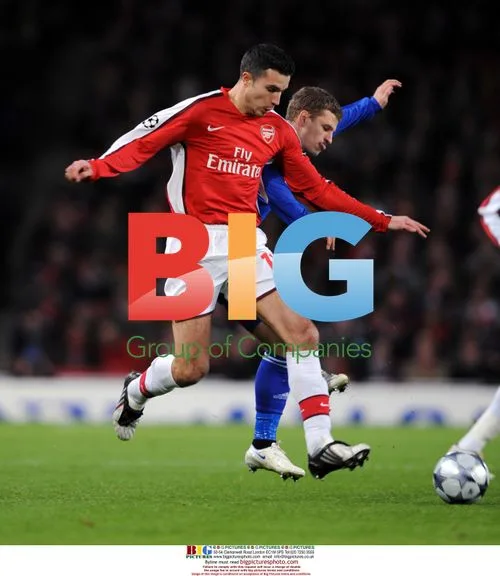 Robin Van Persie Arsenal V Dynamo Kyiv