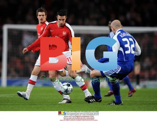 Robin Van Persie Arsenal V Dynamo Kyiv