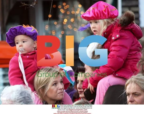 Princess Alexia, Princess Maxima, and more at Santa Claus arrival