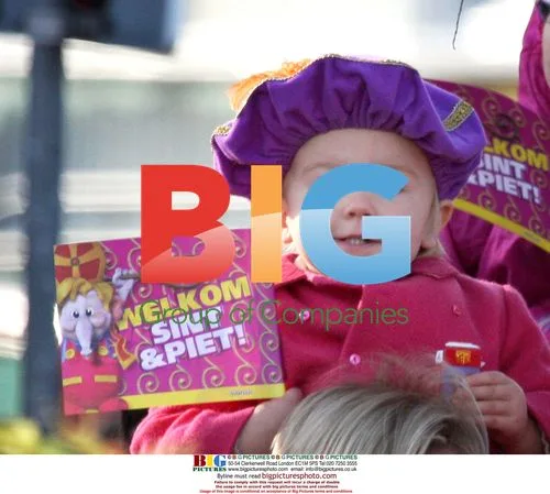 Princess Alexia and Princess Amalia with Royals