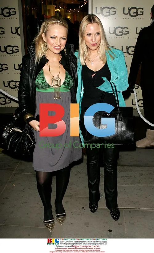 Hannah Sandling and Imogen Lloyd Webber at UGG Store Opening