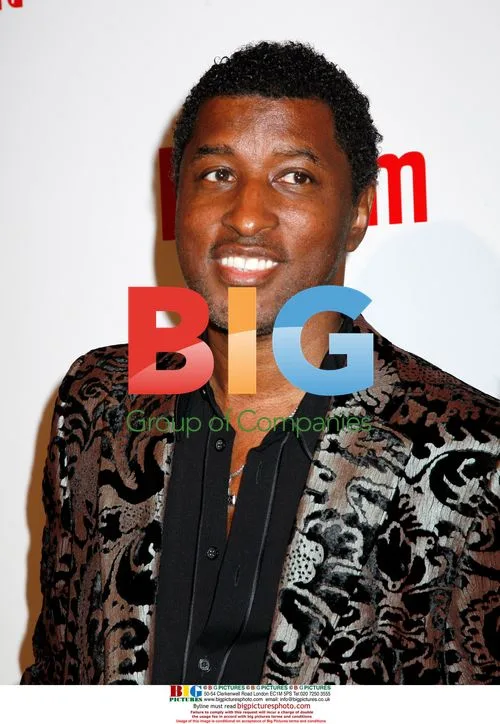 Babyface arrives at EW Grammy after-party