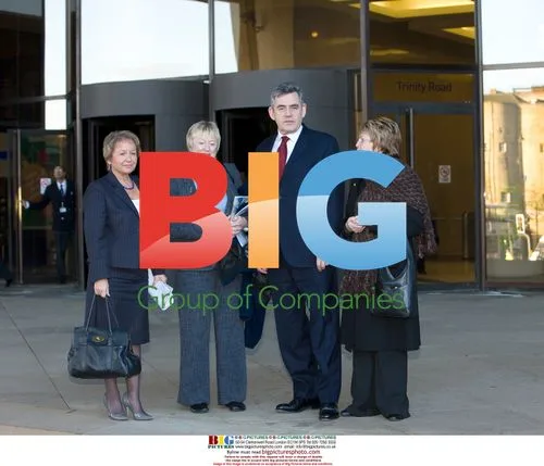 PM Gordon Brown at HBOS Headquarters