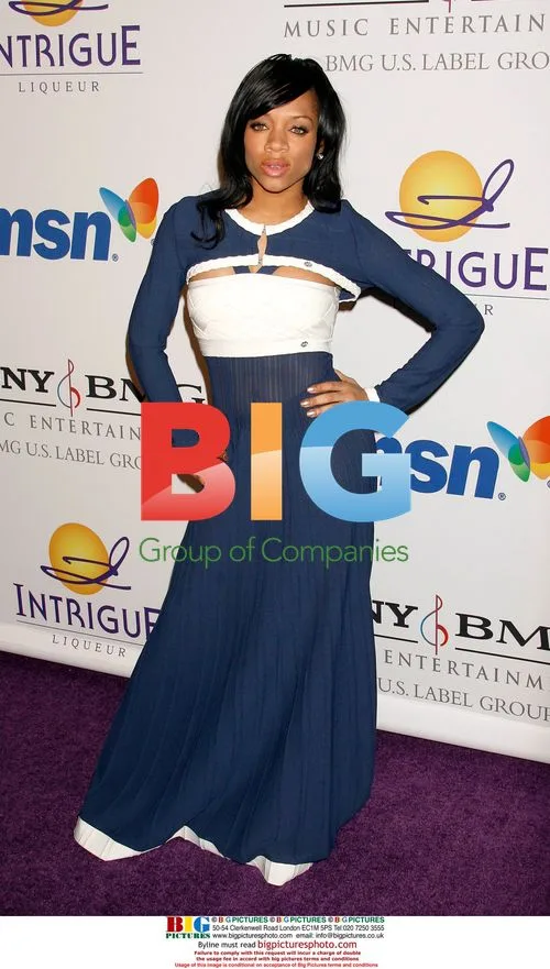 Lil' Mama at 2008 Pre-Grammy Party