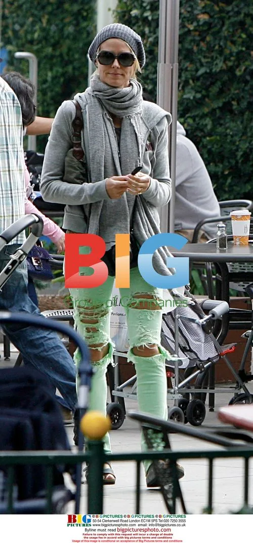 Heidi Klum at Legoland with Kids